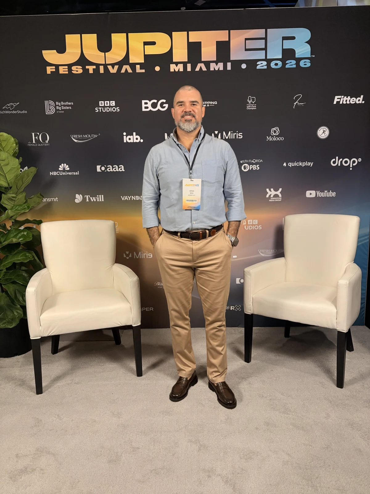 Hernán Mejía at Jupiter Festival, Miami, 2026